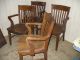 Four Old Oak Chairs 1900-1950 photo 4