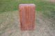 Antique Primitive Early 1800s Wooden One Door Cupboard With Old Red Finish 1800-1899 photo 4
