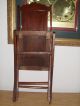 Unique Vintage Antique? Italian Folding Wood Chair - 2 Available Unknown photo 8