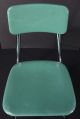 Hey Woodite Heywood Wakefield Hw Chrome Student Chair Green Plastic Mid Century Post-1950 photo 1