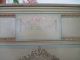 Gorgeous Antique Hand Painted Floral Dresser W/carved Garland Detailing C1930 1900-1950 photo 2