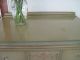 Gorgeous Antique Hand Painted Floral Dresser W/carved Garland Detailing C1930 1900-1950 photo 3
