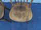 49913 Set 4 Maple Windsor Side Chairs Chair S Post-1950 photo 2