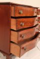 American Chippendale Federal Serpentine Antique Chest Drawers Dresser,  C.  1830 1800-1899 photo 9