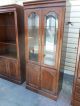 50040 Set Of 3 Cherry Bookcase Cabinet S Post-1950 photo 4
