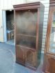 50040 Set Of 3 Cherry Bookcase Cabinet S Post-1950 photo 8