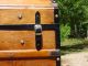 Antique Trunk Charming Restoration Smaller Size Patent Date Of 1869 Other photo 1