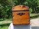 Antique Trunk Charming Restoration Smaller Size Patent Date Of 1869 Other photo 4