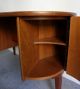 Mid Century Danish Modern Teak Biomorphic Desk With Bookshelf Post-1950 photo 10