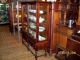 China Cabinet On A Jacobean Style Base U.  S.  Made In New Jersey 1900-1950 photo 1