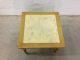 Vintage Solid Wood Occasional/end Table With Marble Insert Post-1950 photo 3