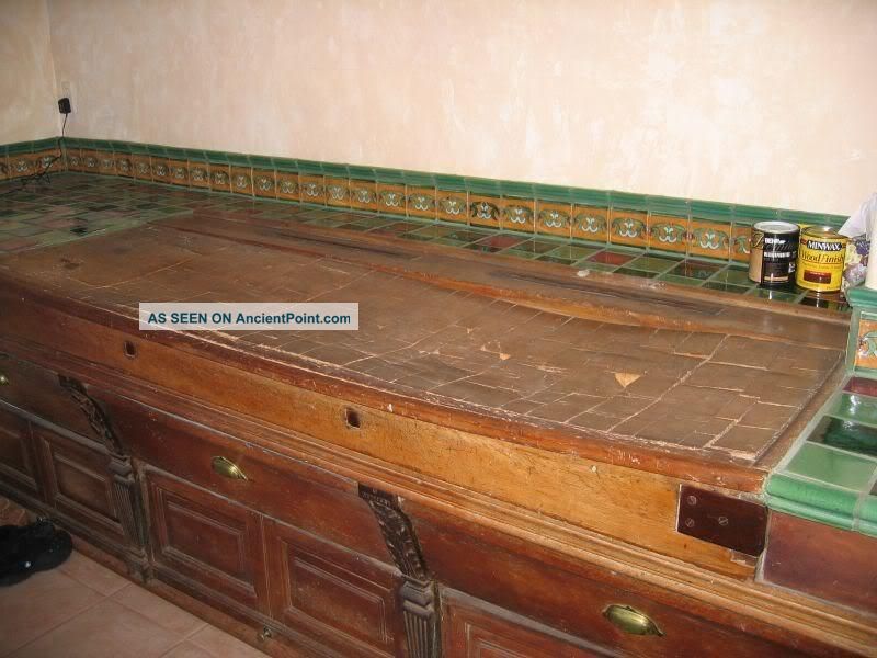Antique Butcher ' S Block - 1800 ' S - Lilian Rice 1800-1899 photo