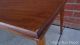 Mid Century Modern Walnut Wood Coffee Table Bench With Peg Legs Post-1950 photo 4