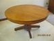 Oak Table And 4 Oak Pressback Chairs 1900-1950 photo 4