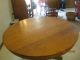 Oak Table And 4 Oak Pressback Chairs 1900-1950 photo 6