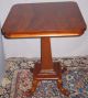 Antique Victorian Mahogany Parlor Lamp Table 1880 - 1900 1800-1899 photo 6