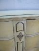 French Painted Double Serpentine Dresser With Mirror By Bassett 2491 Post-1950 photo 7