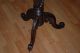 Vintage Carved Wooden Torchere With Turned Twist Column,  Plant Stand 1900-1950 photo 4