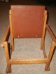 Vintage Wooden Potty Chair With Lion Decal Unknown photo 2