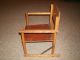 Vintage Wooden Potty Chair With Lion Decal Unknown photo 3