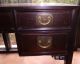 Vintage 50s Chinese Rosewood Desk Post-1950 photo 2