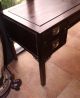 Vintage 50s Chinese Rosewood Desk Post-1950 photo 4