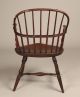 Fine Antique 18th Century American New England Sack Back Windsor Side Arm Chair Pre-1800 photo 2