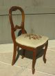 Vintage French Provincial Chair Needlepoint Solid Wood French Country Post-1950 photo 2