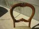Vintage French Provincial Chair Needlepoint Solid Wood French Country Post-1950 photo 3