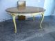 French Painted Cherry Dining Table With 1 Leaf 1811 Post-1950 photo 3