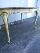 French Painted Cherry Dining Table With 1 Leaf 1811 Post-1950 photo 8