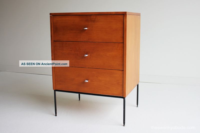 Mid Century Modern Paul Mccobb Planner Group Three Door Chest.    Mid-Century Modernism photo