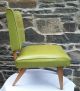 Vtg Lime Green 50 ' S Atomic Viking Artline Vinyl Chair Mid Century Modern,  Wow Post-1950 photo 3