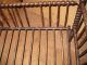Antique,  Early,  Americana Oak Spindle Baby Cradle Other photo 1