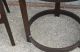 Mid Century Modern Dunbar Side Table With Circle Glass Top Vintage Design Knoll Post-1950 photo 3