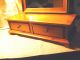 Vintage Hand Crafted Maple Shaving Dresser Vanity Mirror W/ Dovetailed Drawers Post-1950 photo 9