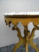 French Mahogany Marble - Top Side Table By Victorian 2165 Post-1950 photo 7