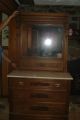 Antique Dresser W/ Mirror 1800-1899 photo 2