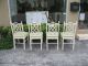 4 Vintage Chairs Faux Bamboo Hollywood Regency Faux Chinese Chippendale Style Post-1950 photo 4