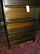 Antique Lundstrom Lawyers Stacking Mission Oak Bookcase Cabinet 1900-1950 photo 3