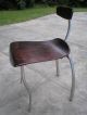 4 Vintage Modern Thong Side Chairs From Hot House Lot 3 Post-1950 photo 1