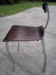4 Vintage Modern Thong Side Chairs From Hot House Lot 3 Post-1950 photo 6