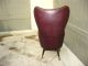 Vintage Mid Century Modern Round Wingback Swivel Throne Chair Papa Bear Style Post-1950 photo 3
