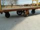 Vintage Industrial Railroad Cart / Would Make A Great Coffee Table Post-1950 photo 2