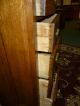 Antique Oak Dresser Highboy Lingerie W/ Brass Hardware Bureau Made In Usa 1900-1950 photo 6