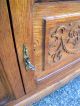 Victorian Oak Carved Marble - Top Buffet/server With Mirror 2488 1900-1950 photo 10