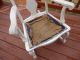 Vintage Shabby Rocking Chair Cottage Post-1950 photo 3