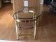 Mid - Century Modern Labarge? Brass Coffee Cocktail End Table Post-1950 photo 5