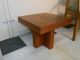 1960 ' S Modern Style Walnut Low Cocktail Side Table Mid Century Retro Post-1950 photo 2