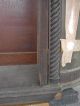 Antique Large Oak Bow Side - Flat Front China Cabinet - Barn Find - Project - 1890s 1800-1899 photo 6